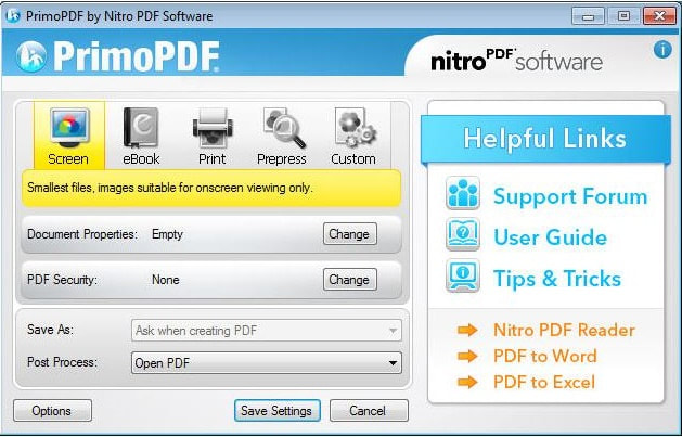 nitro pdf creator not showing in printer list